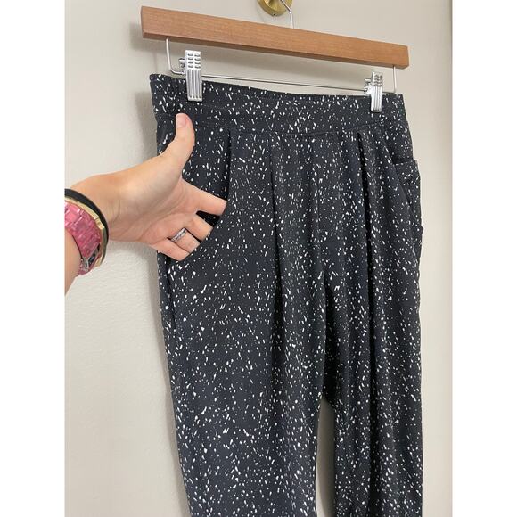 Lululemon & Go City Jogger Butterfly Texture Athleisure‎ Black + White Pant S - Picture 5 of 14